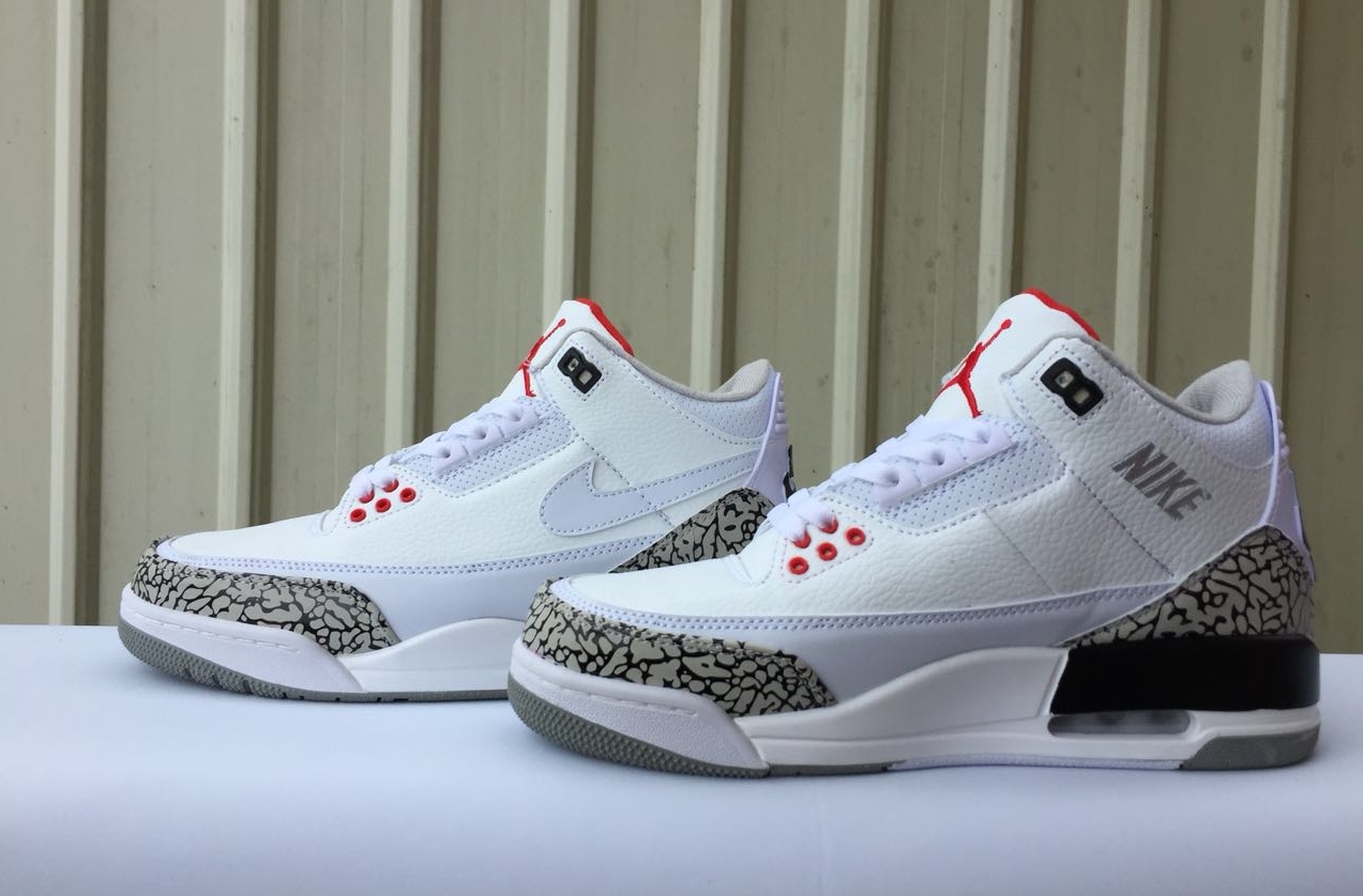 2018 Air Jordan Retro 3 New Colorway Sneakers For Women in 185170, cheap Jordan3, only $59!