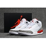 2018 New Jordan Retro 3 Sneakers For Men in 188328, cheap Jordan3