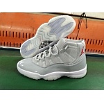 2018 New Cheap Air Jordan Retro 11 Grey Sneakers For Men in 190260