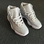 2018 New Cheap Air Jordan Retro 11 Grey Sneakers For Men in 190260, cheap Jordan11