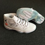 2018 New Cheap Air Jordan Retro 11 X Off White Sneakers For Women in 192301