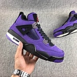 2018 New Cheap Travis Scott x Air Jordan 4 Sneakers For Men in 194597, cheap Jordan4