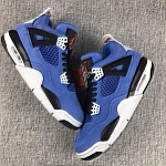 2018 New Cheap Air Jordan4 Travis Scott x Air Jordan 4 Houston Oilers Sneakers For Men in 194598, cheap Jordan4