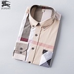 2018 New Cheap Burberry Long Sleeved Shirts For Men in 195180, cheap For Men