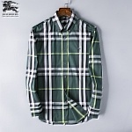 2018 New Cheap Burberry Long Sleeved Shirts For Men in 195191