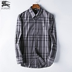 2018 New Cheap Burberry Long Sleeved Shirts For Men in 195194, cheap For Men