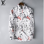 2018 New Cheap Louis Vuitton Long Sleeved Shirts For Men in 195195, cheap Louis Vuitton Shirts