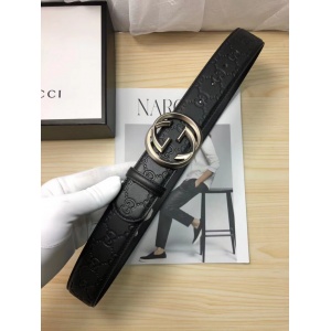 $45.00,2019 New Cheap 3.8cm Width Gucci Belts  # 203175