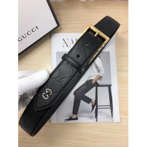 $47.00,2019 New Cheap 3.8cm Width Gucci Belts  # 203204