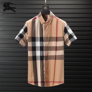 $28.00,2019 New Cheap Burberry Short Sleeved Shirts For Men # 206764