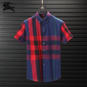 $28.00,2019 New Cheap Burberry Short Sleeved Shirts For Men # 206765