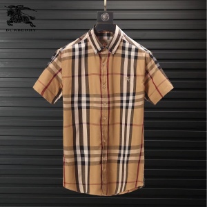 $28.00,2019 New Cheap Burberry Short Sleeved Shirts For Men # 206770