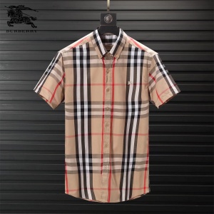 $28.00,2019 New Cheap Burberry Short Sleeved Shirts For Men # 206772