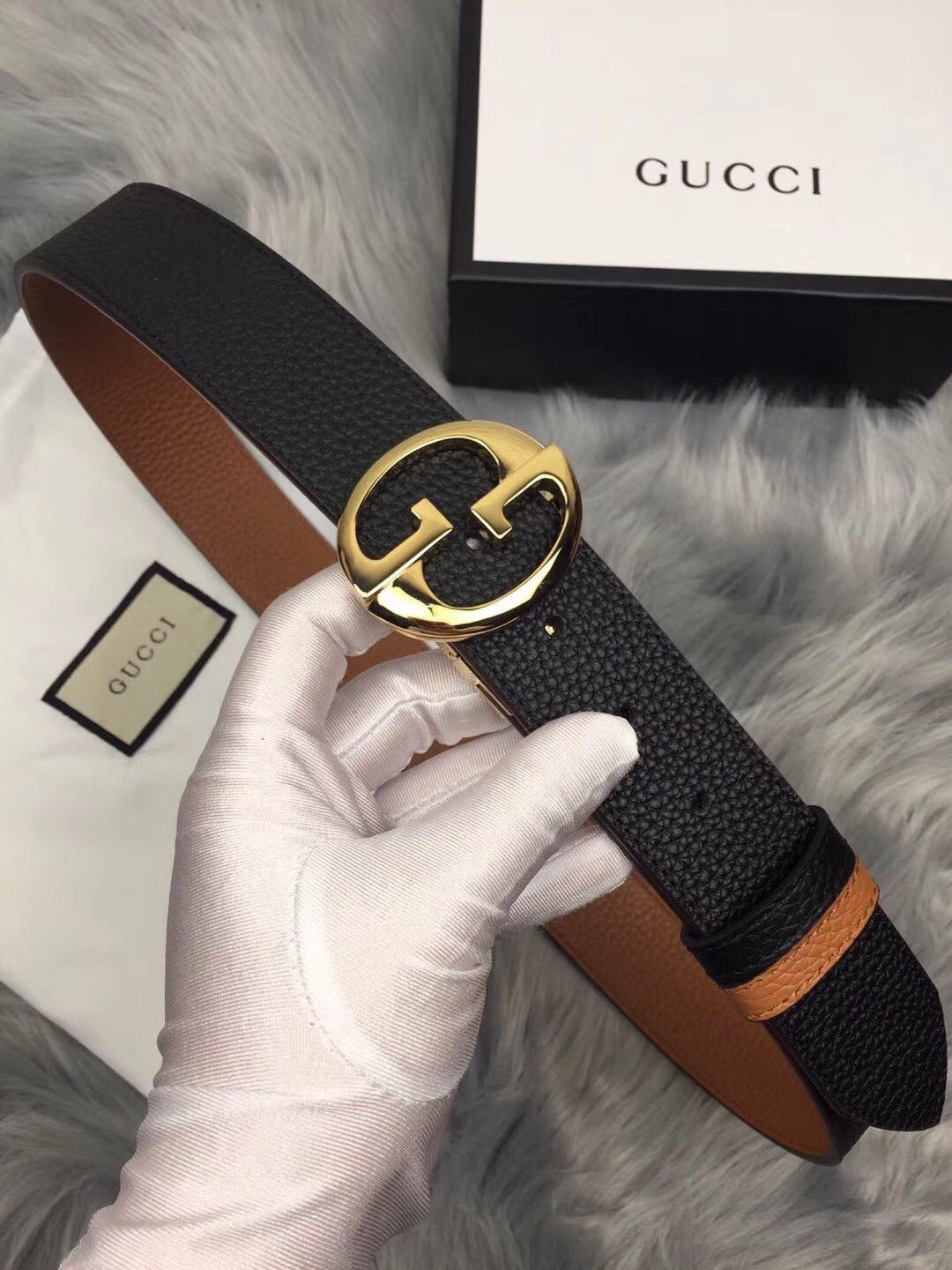 2019 New Cheap 3.8cm Width Gucci Belts # 203003