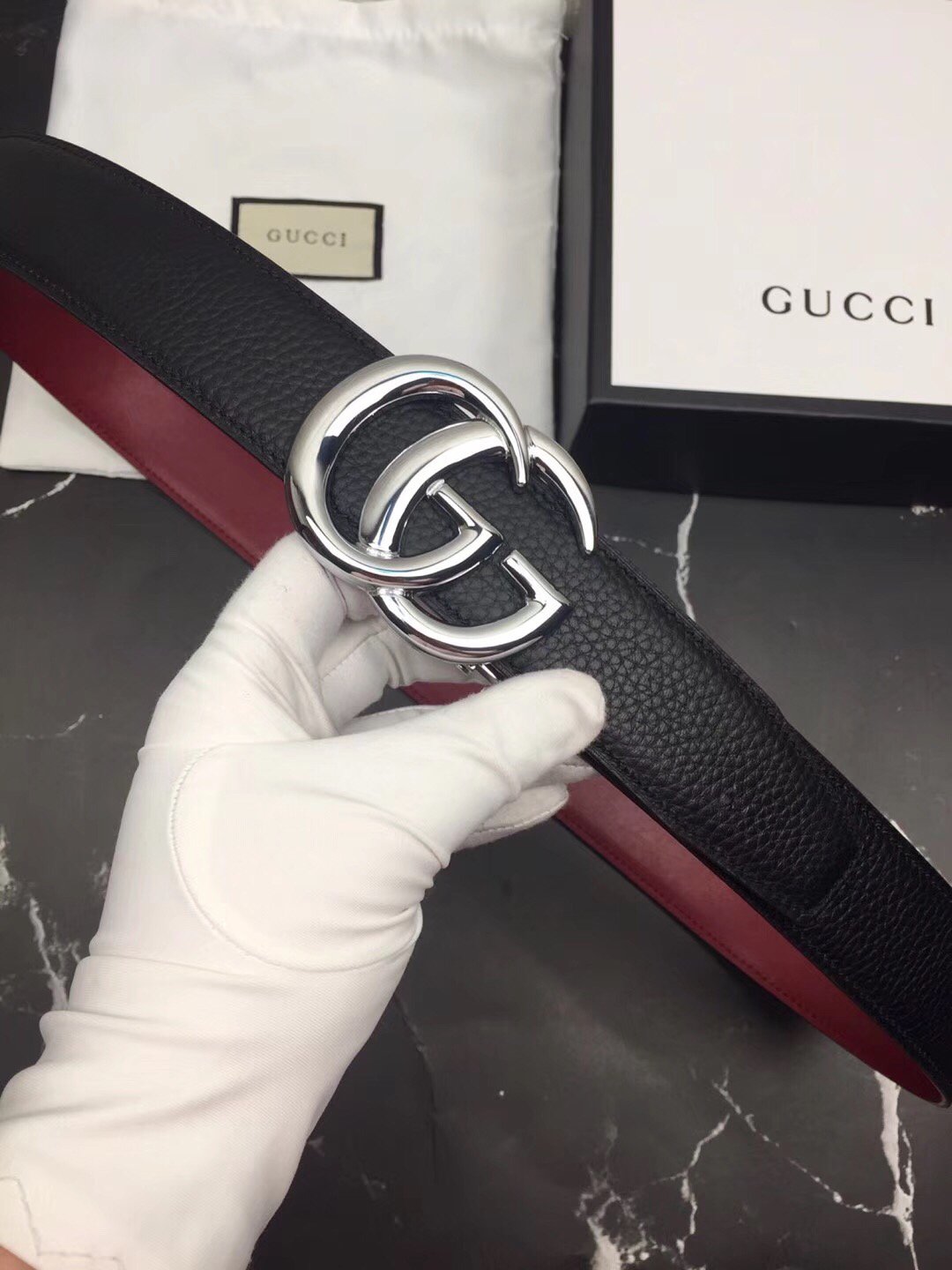 2019 New Cheap 3.8cm Width Gucci Belts # 203006