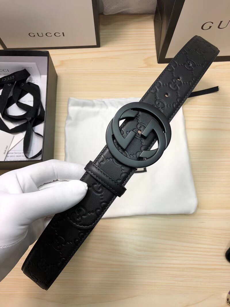 2019 New Cheap 3.8cm Width Gucci Belts # 203193