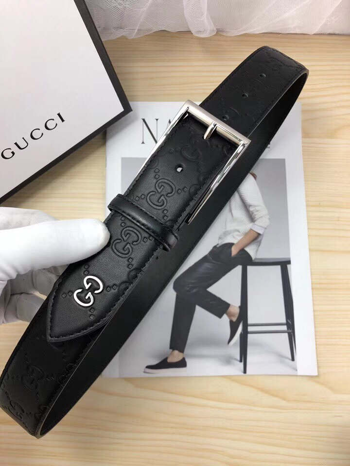 2019 New Cheap 3.8cm Width Gucci Belts # 203205