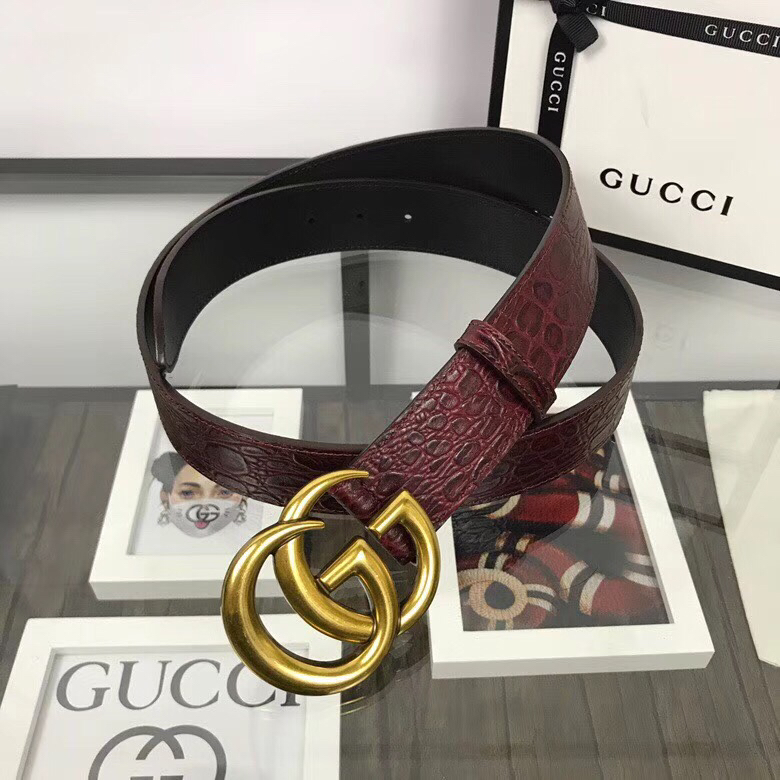 2019 New Cheap 3.8cm Width Gucci Belts # 203212
