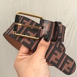 2019 New Cheap 3.8 cm Width Fendi Belts  # 202794, cheap Fendi Belts