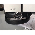 2019 New Cheap 2.0 cm Width Gucci Belts For Women # 202828