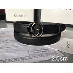 2019 New Cheap 2.0 cm Width Gucci Belts For Women # 202830