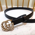 2019 New Cheap 2.0 cm Width Gucci Belts For Women # 202835, cheap Gucci Belts