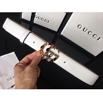 2019 New Cheap 3.5 cm Width Gucci Belts For Women # 202902, cheap Gucci Belts