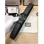 2019 New Cheap 3.8cm Width Gucci Belts  # 202985, cheap Gucci Belts