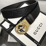 2019 New Cheap 3.8cm Width Gucci Belts  # 203043