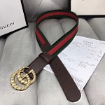 2019 New Cheap 3.8cm Width Gucci Belts  # 203056