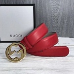 2019 New Cheap 3.8cm Width Gucci Belts  # 203057
