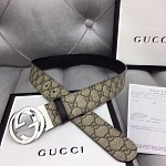 2019 New Cheap 3.8cm Width Gucci Belts  # 203090