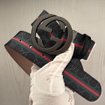 2019 New Cheap 3.8cm Width Gucci Belts  # 203115, cheap Gucci Belts