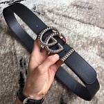 2019 New Cheap 3.8cm Width Gucci Belts  # 203155, cheap Gucci Belts