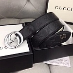 2019 New Cheap 3.8cm Width Gucci Belts  # 203206