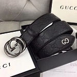 2019 New Cheap 3.8cm Width Gucci Belts  # 203207, cheap Gucci Belts