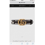 2019 New Cheap 3.8cm Width Gucci Belts  # 203213, cheap Gucci Belts