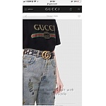 2019 New Cheap 3.8cm Width Gucci Belts  # 203213, cheap Gucci Belts