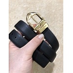 2019 New Cheap 2.5cm Width Louis Vuitton Belts For Women # 203223