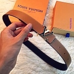 2019 New Cheap 3.0cm Width Louis Vuitton Belts For Women # 203239