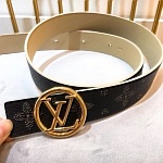 2019 New Cheap 3.0cm Width Louis Vuitton Belts For Women # 203257