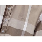 2019 New Cheap Burberry Short Sleeved Shirts For Men # 206767, cheap For Men