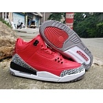 Cheap 2019 Air Jordan Retro 3 X Supreme Sneakers For Men in 208296