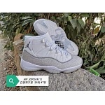 2020 Cheap Air Jordan 11 WMNS Metallic Silver Sneakers For Men in 215799, cheap Jordan11