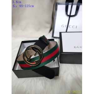 $45.00,2020 Cheap Gucci 3.8 cm Width Belts # 217709