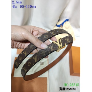 $45.00,2020 Cheap Louis Vuitton 2.5 cm Width Belts # 217741
