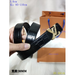 $45.00,2020 Cheap Louis Vuitton 3.0 cm Width Belts # 217758