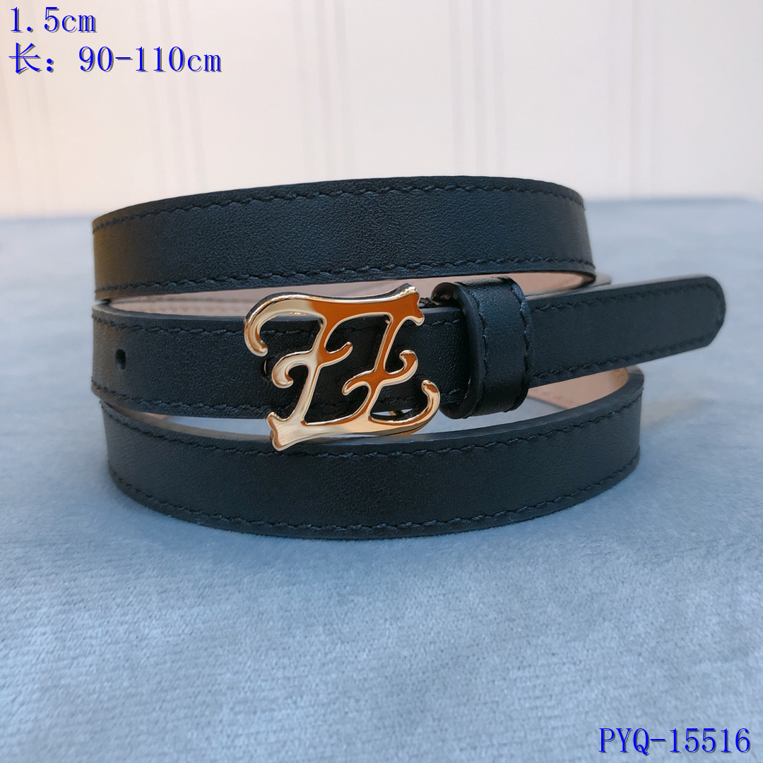 2020 Cheap Fendi 1.5 cm Width Belts # 218143