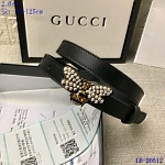 2020 Cheap Gucci 2.0 Width Belts # 217673, cheap Gucci Belts