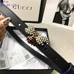 2020 Cheap Gucci 2.0 Width Belts # 217674, cheap Gucci Belts